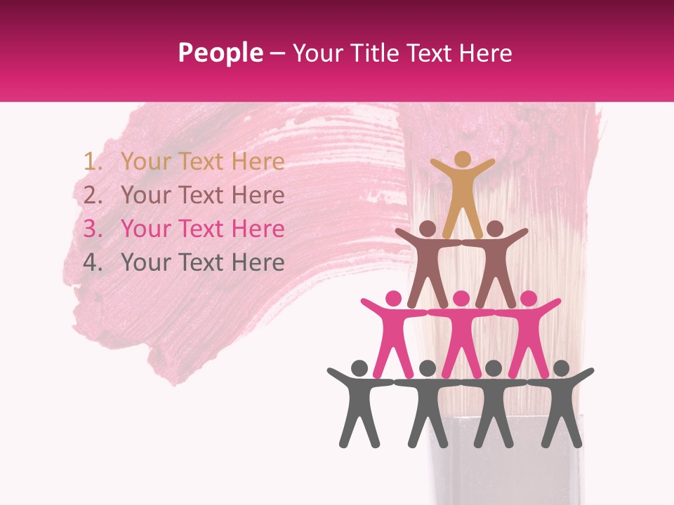 Professional White Sponge PowerPoint Template