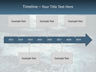 Wet Danger Ocean PowerPoint Template