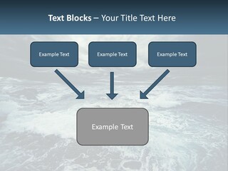 Wet Danger Ocean PowerPoint Template