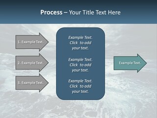 Wet Danger Ocean PowerPoint Template