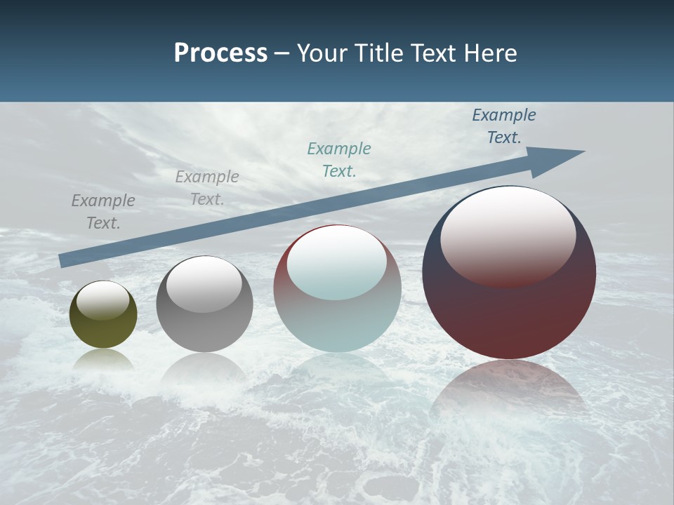 Wet Danger Ocean PowerPoint Template