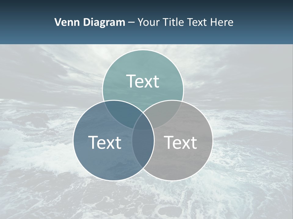 Wet Danger Ocean PowerPoint Template