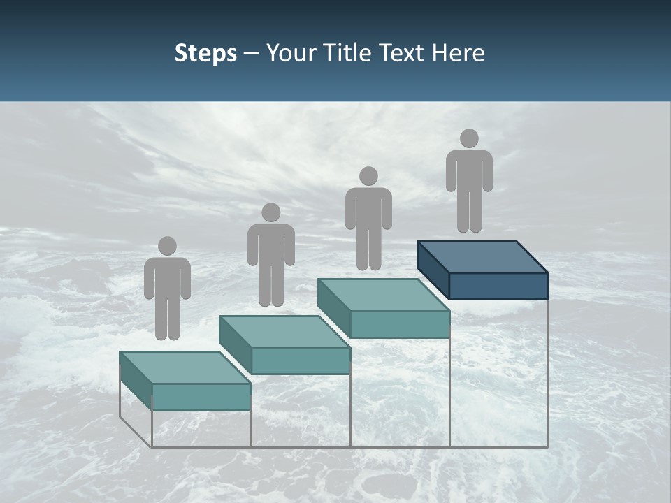 Wet Danger Ocean PowerPoint Template