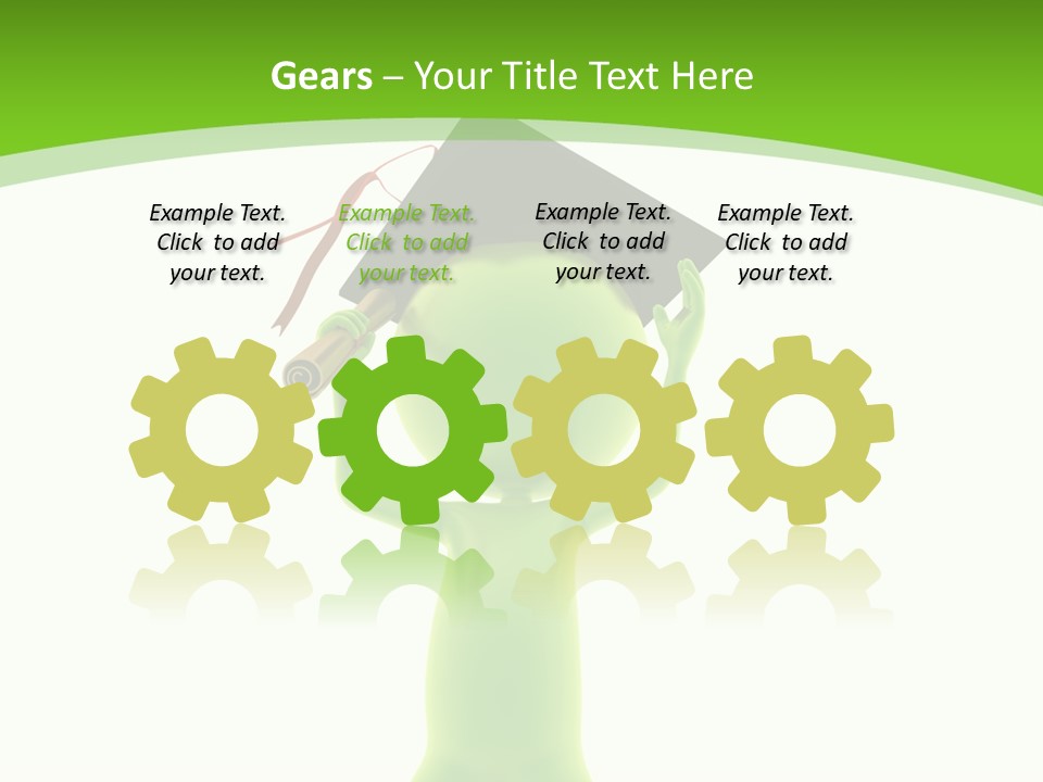 Diploma Element Graduation PowerPoint Template