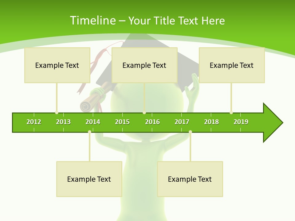 Diploma Element Graduation PowerPoint Template