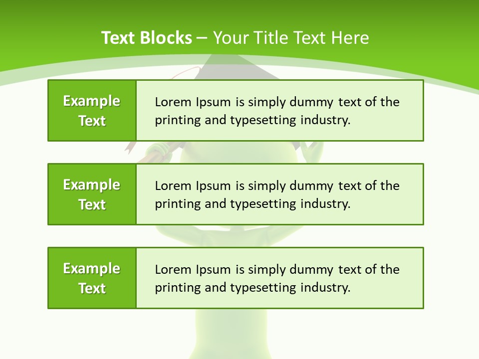 Diploma Element Graduation PowerPoint Template