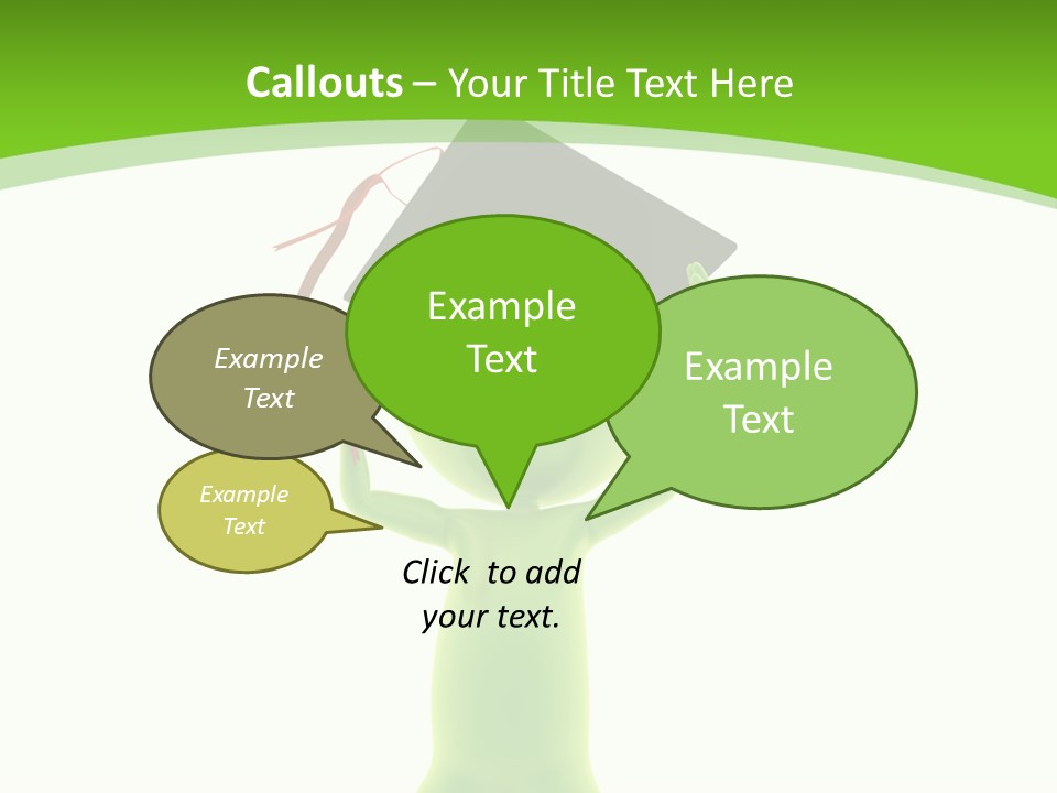 Diploma Element Graduation PowerPoint Template