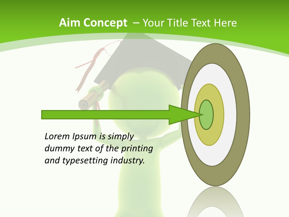 Diploma Element Graduation PowerPoint Template