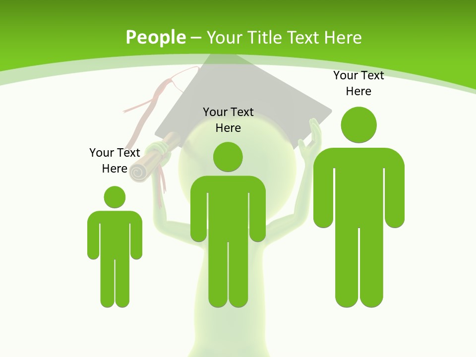 Diploma Element Graduation PowerPoint Template