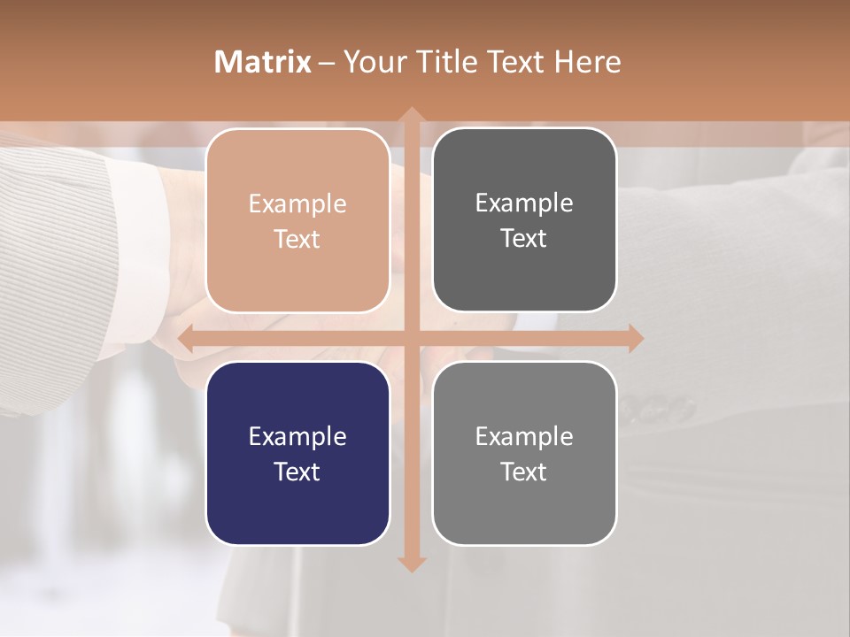 Support Sign Partner PowerPoint Template