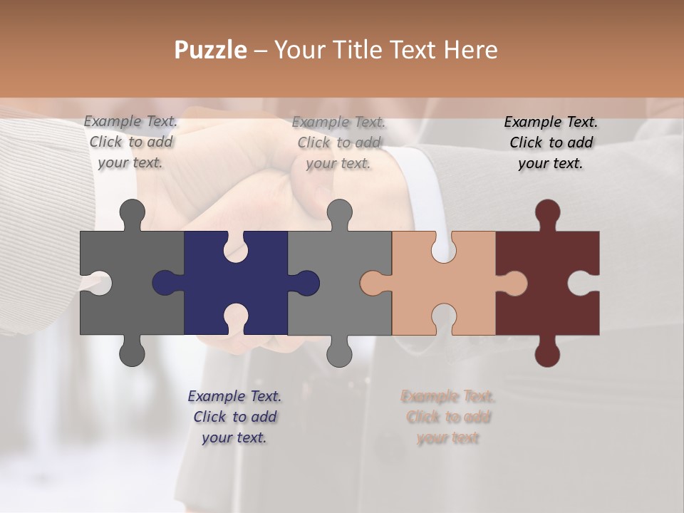 Support Sign Partner PowerPoint Template