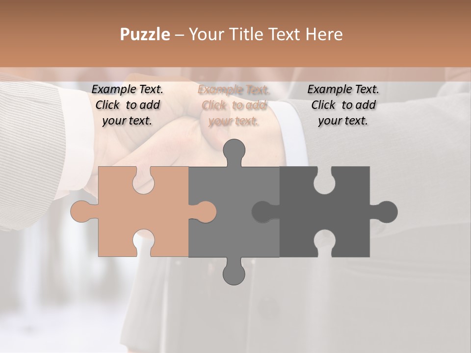 Support Sign Partner PowerPoint Template