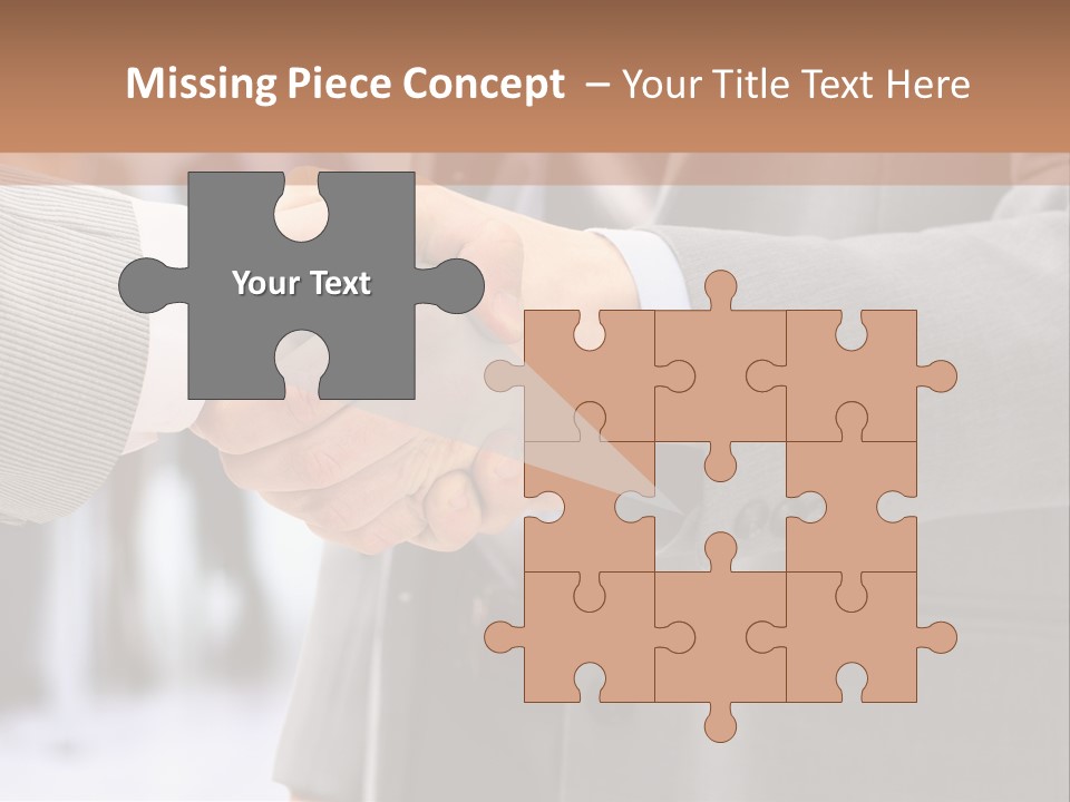 Support Sign Partner PowerPoint Template