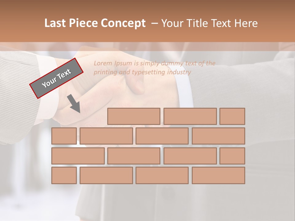 Support Sign Partner PowerPoint Template
