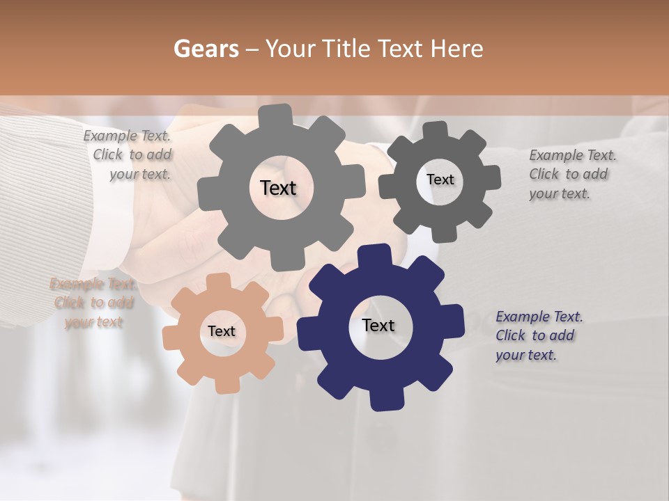 Support Sign Partner PowerPoint Template