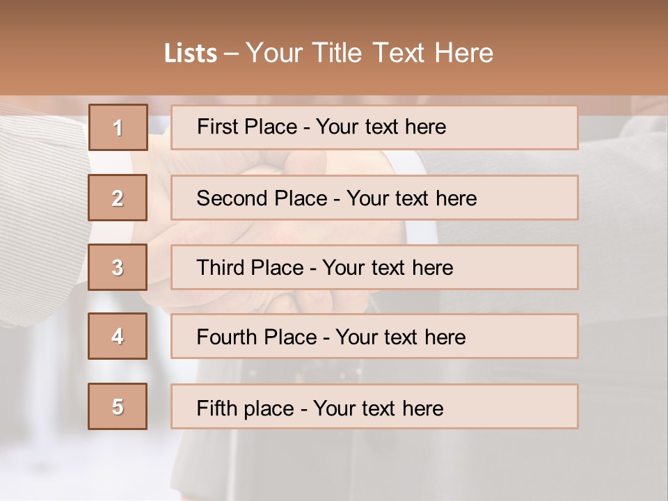 Support Sign Partner PowerPoint Template