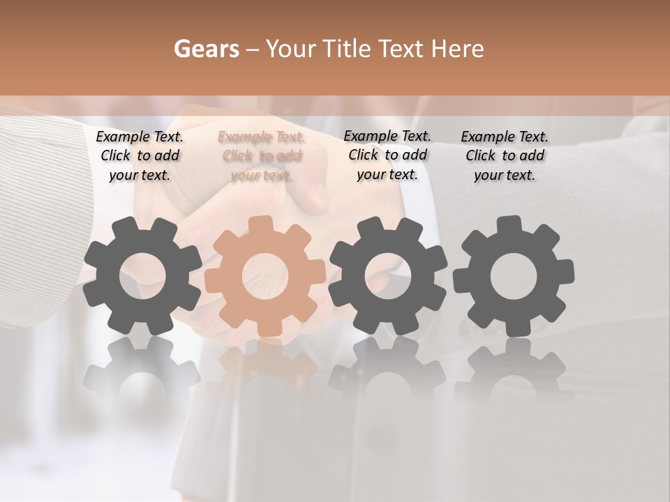 Support Sign Partner PowerPoint Template