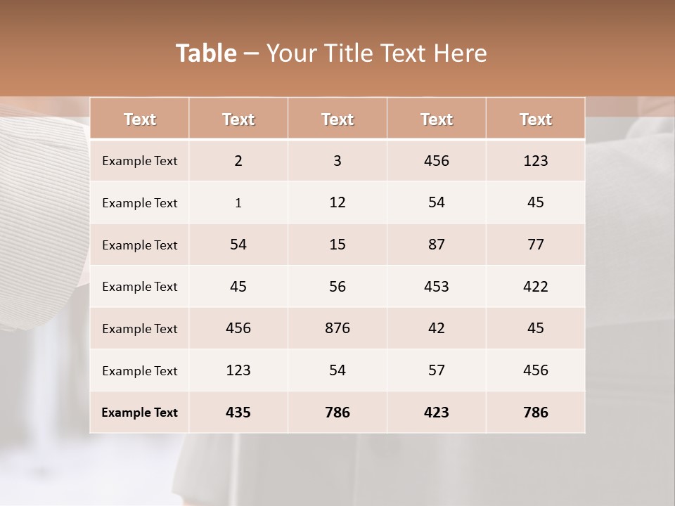Support Sign Partner PowerPoint Template