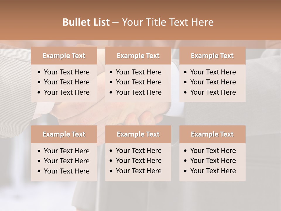 Support Sign Partner PowerPoint Template