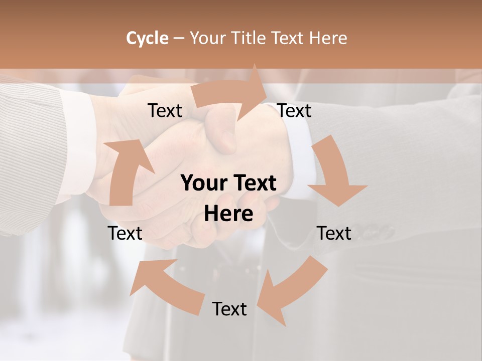 Support Sign Partner PowerPoint Template