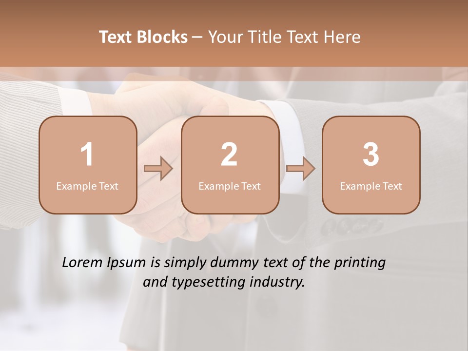 Support Sign Partner PowerPoint Template