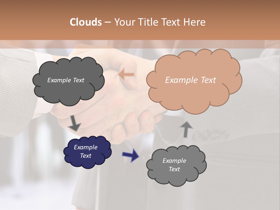 Support Sign Partner PowerPoint Template