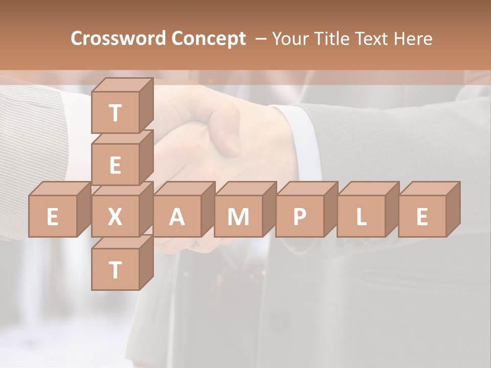 Support Sign Partner PowerPoint Template