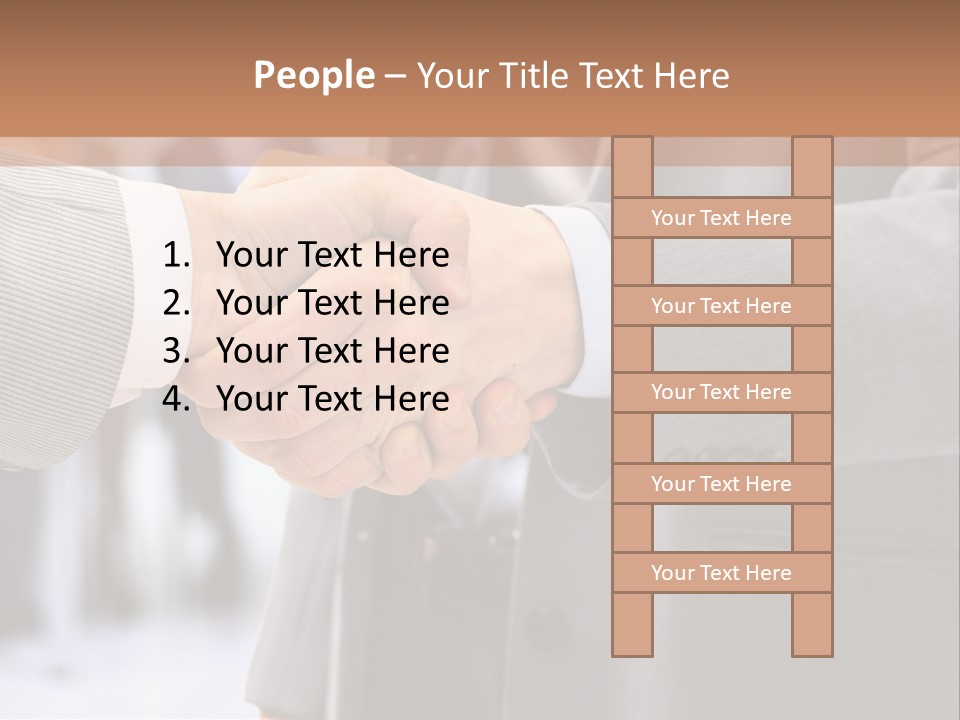 Support Sign Partner PowerPoint Template