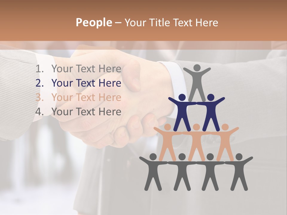 Support Sign Partner PowerPoint Template