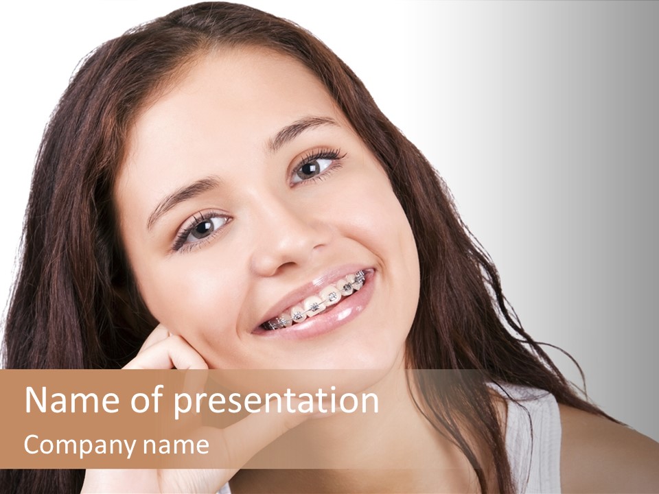 Healthcare Teen Medical PowerPoint Template