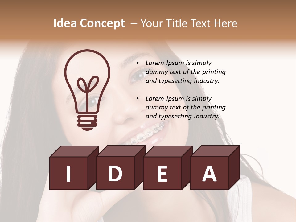 Healthcare Teen Medical PowerPoint Template