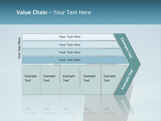 Stretching Businessman Fly PowerPoint Template