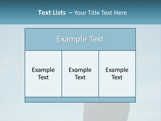 Stretching Businessman Fly PowerPoint Template