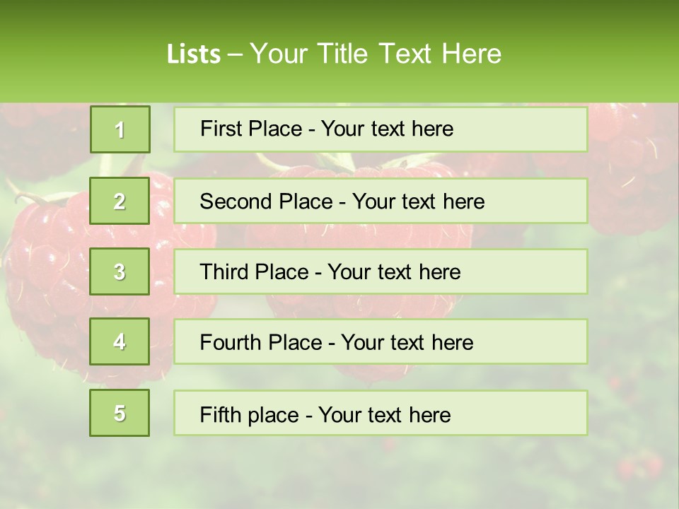 Group Nature Organic PowerPoint Template