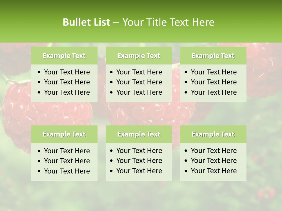 Group Nature Organic PowerPoint Template
