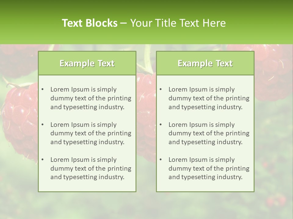 Group Nature Organic PowerPoint Template