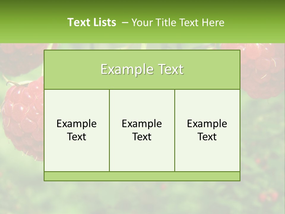 Group Nature Organic PowerPoint Template