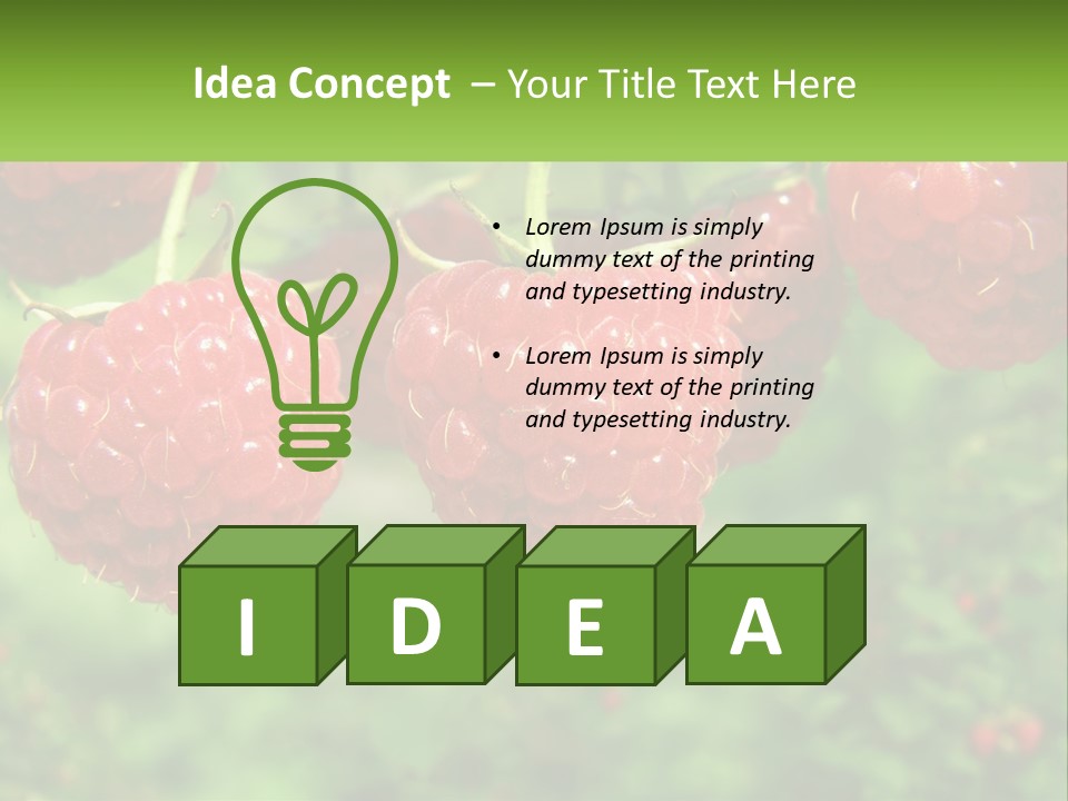 Group Nature Organic PowerPoint Template