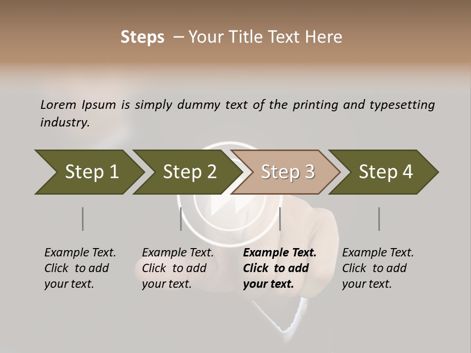 Interface Return Computer PowerPoint Template