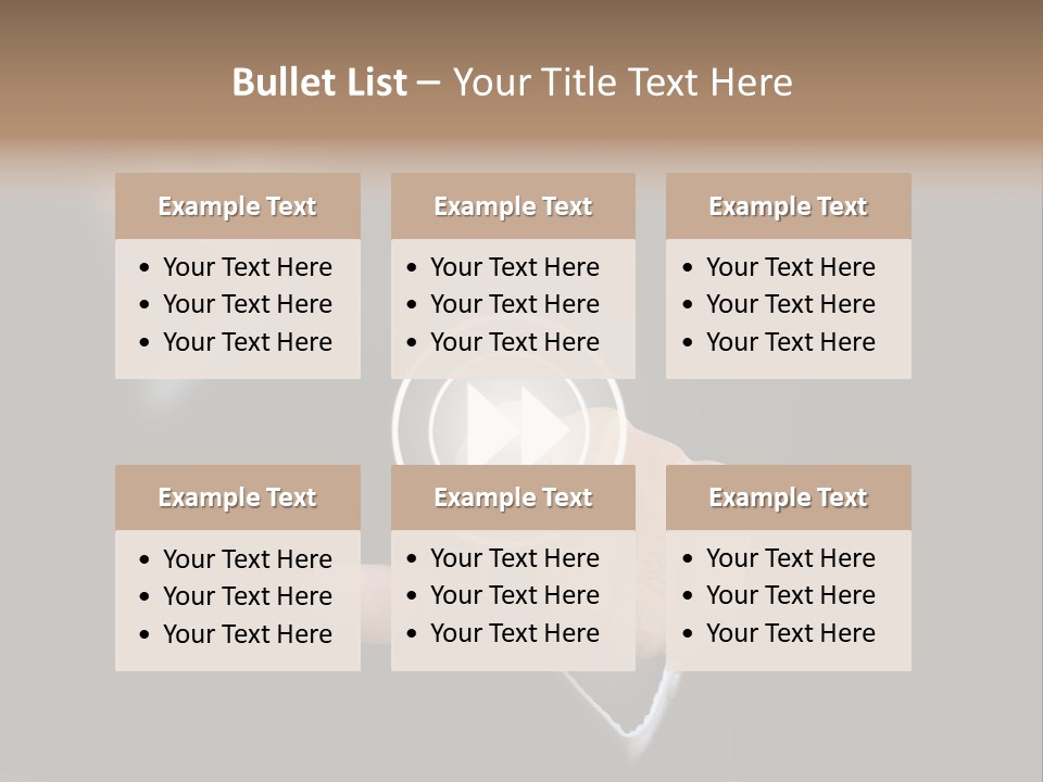 Interface Return Computer PowerPoint Template