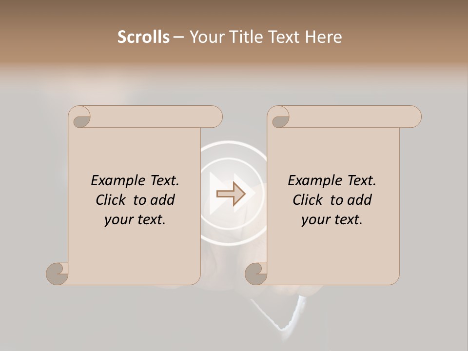 Interface Return Computer PowerPoint Template