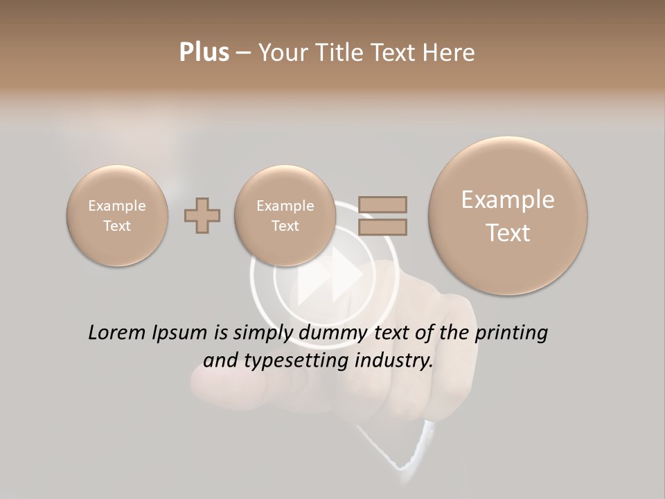 Interface Return Computer PowerPoint Template