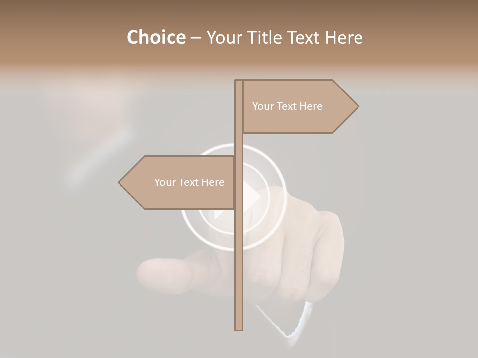 Interface Return Computer PowerPoint Template