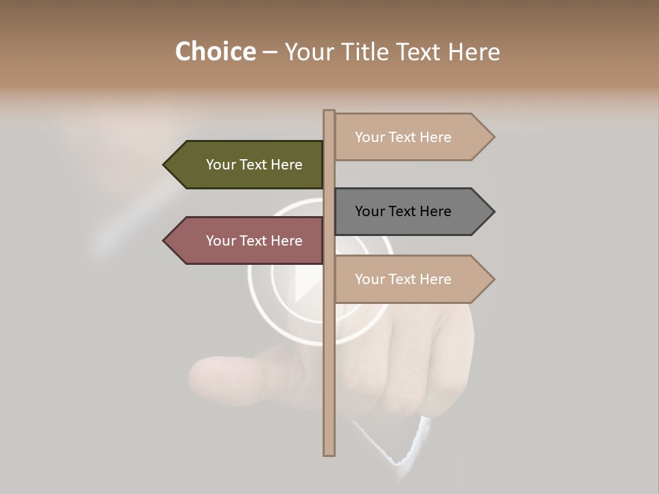 Interface Return Computer PowerPoint Template