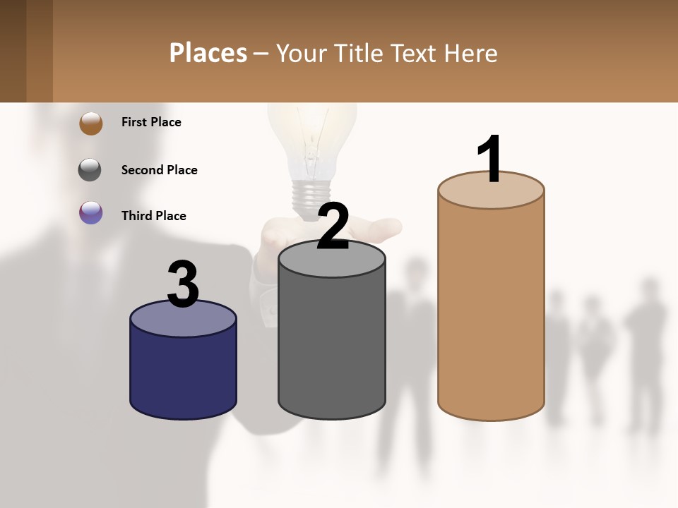 Lamp Smart Spiral PowerPoint Template