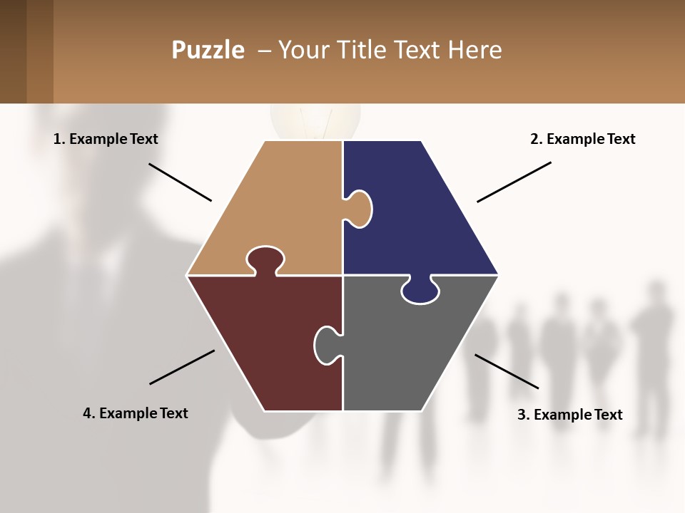 Lamp Smart Spiral PowerPoint Template