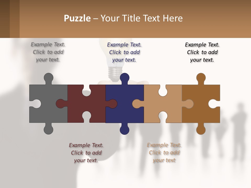 Lamp Smart Spiral PowerPoint Template