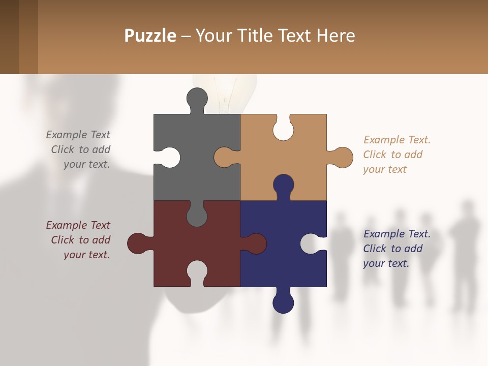 Lamp Smart Spiral PowerPoint Template