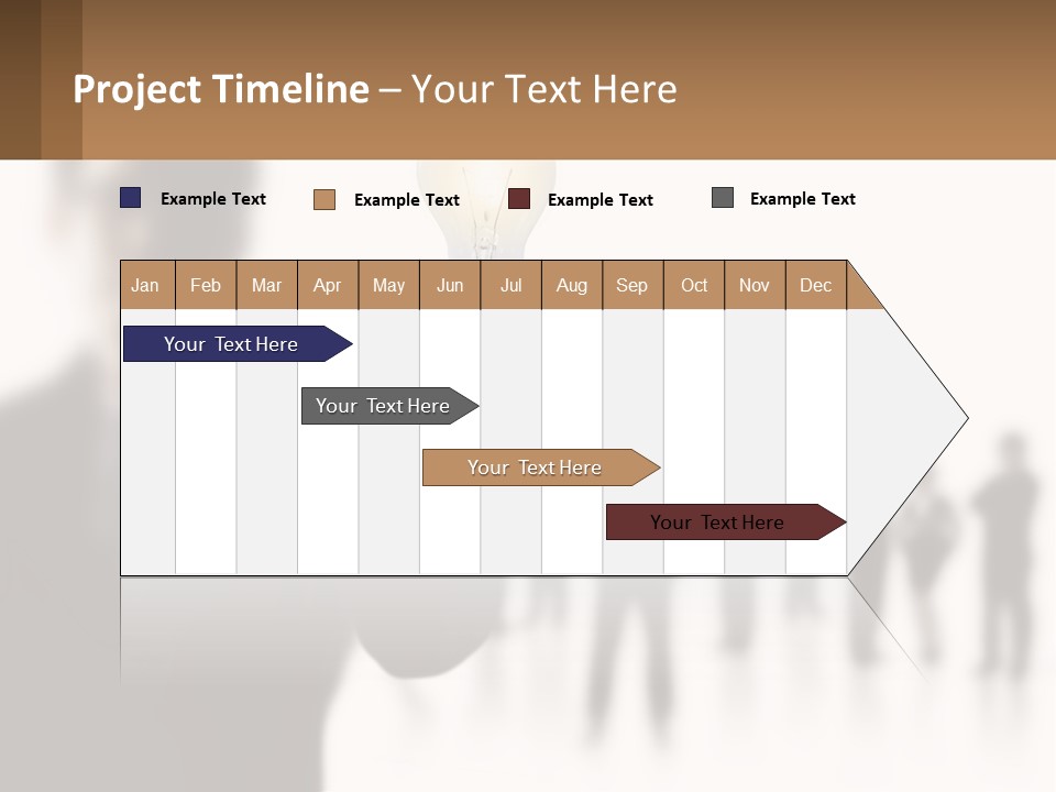 Lamp Smart Spiral PowerPoint Template