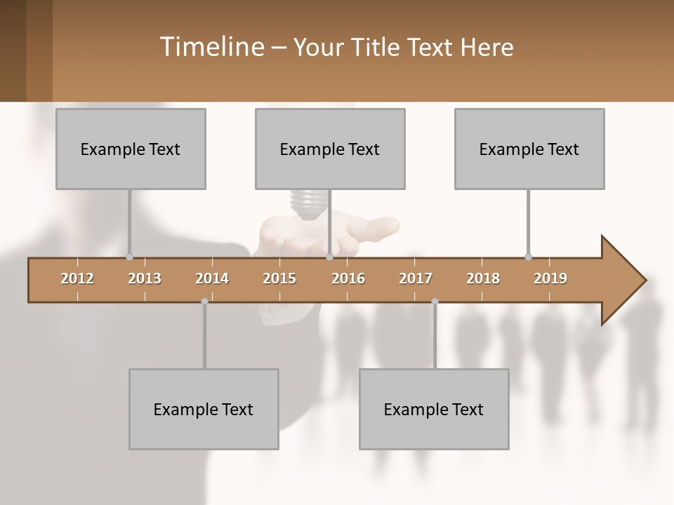 Lamp Smart Spiral PowerPoint Template